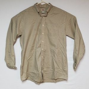 LL Bean Long Sleeve Checkered Button Down